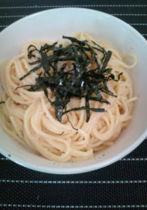 簡単たらこスパ-レシピのメイン写真