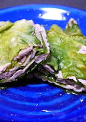 レタスの重ね蒸し-レシピのメイン写真