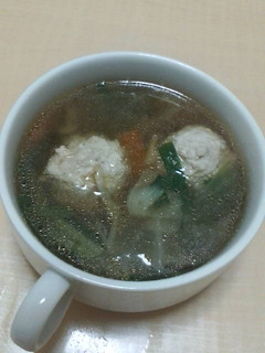 残り物野菜のチキン団子スープ-レシピのメイン写真