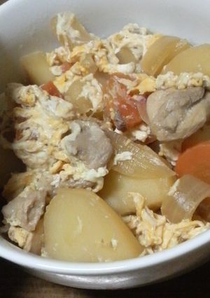 鶏肉と野菜の煮物-レシピのメイン写真