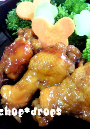 安くて簡単！おいしい手羽元オレンジ煮-レシピのメイン写真