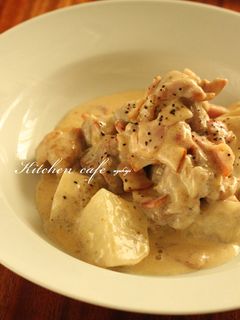 里芋&チキンのクリーム煮-レシピのメイン写真