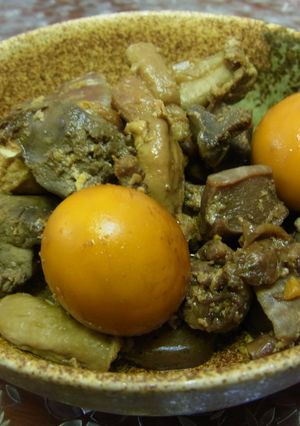 テリテリ鳥もつ煮☆　-レシピのメイン写真