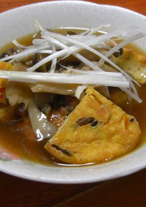 ぶりとがんものきのこあんかけ-レシピのメイン写真