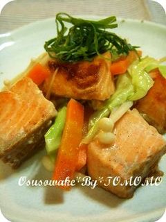 鮭のチャンチャン焼き♪-レシピのメイン写真