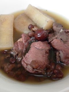 スペアリブと小豆のスープ-レシピのメイン写真