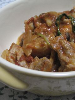 チキンのトマト煮込みに♪とろーりチーズ-レシピのメイン写真
