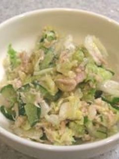 簡単!白菜とツナのコールスロー-レシピのメイン写真