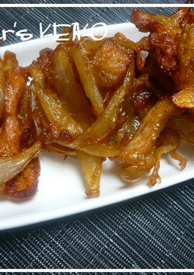 【農家のレシピ】玉ねぎの中華風かき揚げ-レシピのメイン写真