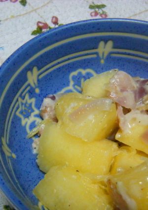 そうめんかぼちゃのクリーム煮-レシピのメイン写真