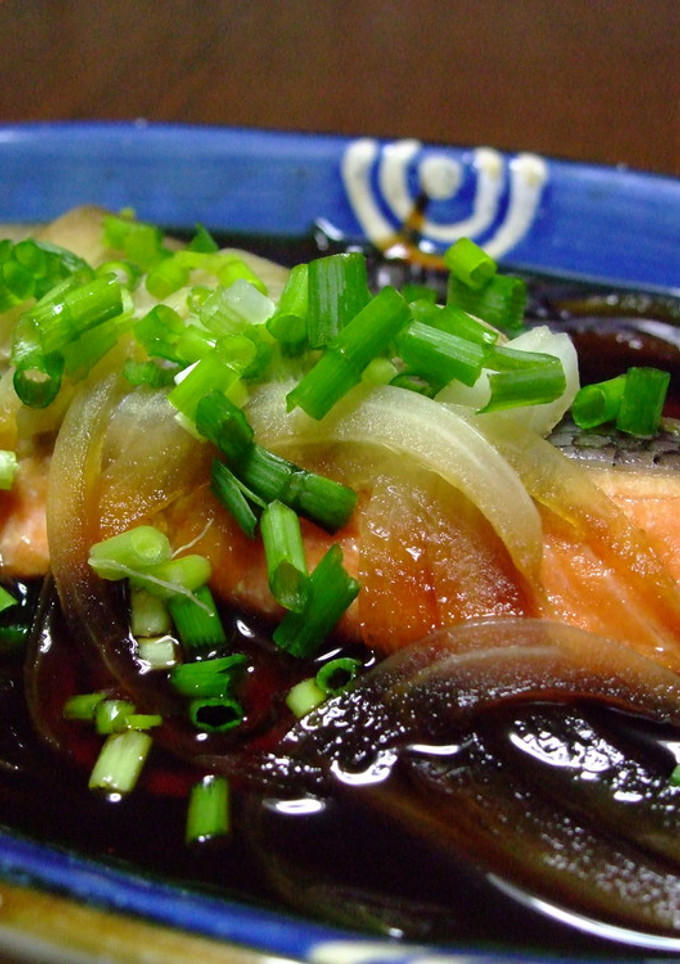 レンジで簡単！鮭の煮つけ-レシピのメイン写真