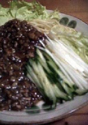 炸醤麺-レシピのメイン写真