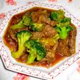 牛肉とブロッコリーのオイスターXO醤炒め