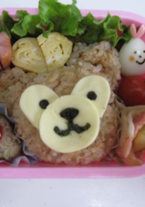 キャラ弁☆　ダッフィー大好き娘のお弁当☆-レシピのメイン写真