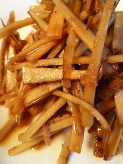 ごぼうのさっと煮-レシピのメイン写真