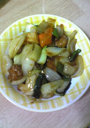 青梗菜酢豚-レシピのメイン写真