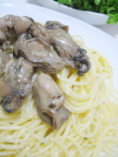 牡蠣のオリーブオイル漬けパスタ-レシピのメイン写真