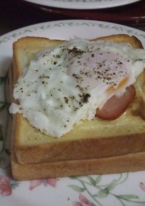 トースト～クイック・クロックマダム～-レシピのメイン写真
