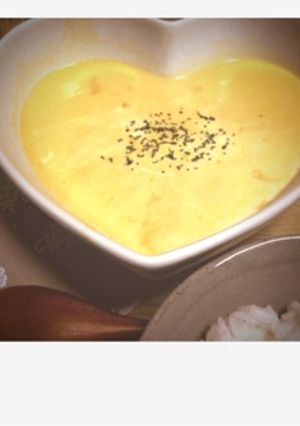 ちょっぴりスパイシーなかぼちゃのスープ-レシピのメイン写真