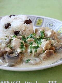チキンのマスタードサワークリーム煮-レシピのメイン写真