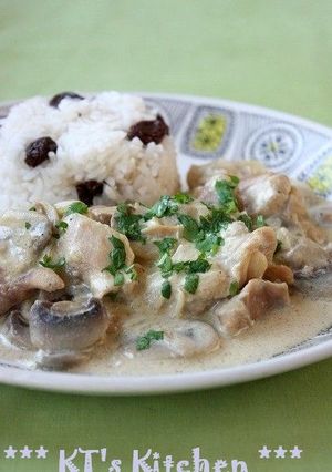 チキンのマスタードサワークリーム煮-レシピのメイン写真