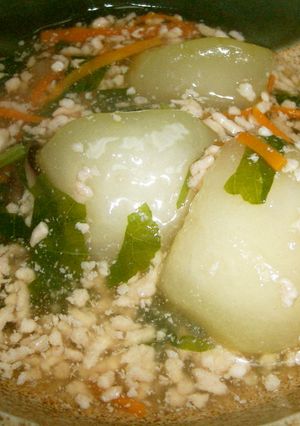 簡単♪とろ～り冬瓜（とうがん）の炊いたの-レシピのメイン写真