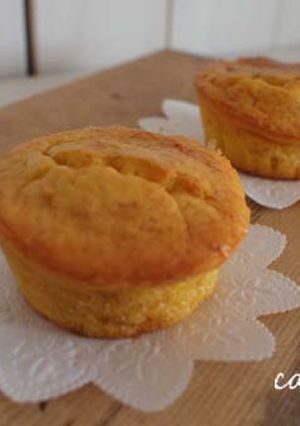 簡単☆かぼちゃのクリームチーズケーキ-レシピのメイン写真