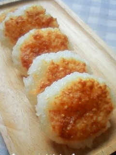 幼児食☆五平餠風焼きおむすび-レシピのメイン写真