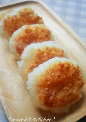 幼児食☆五平餠風焼きおむすび-レシピのメイン写真