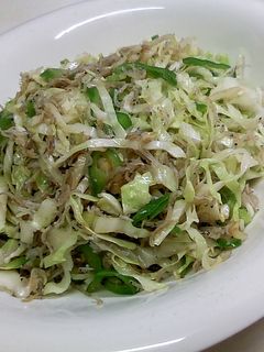 キャベツのしらす炒め-レシピのメイン写真