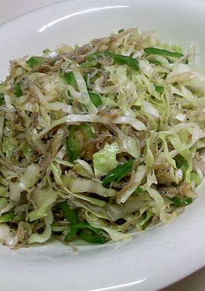 キャベツのしらす炒め-レシピのメイン写真
