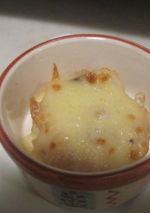 ちょっと１品！鮭の味噌マヨグラタン-レシピのメイン写真
