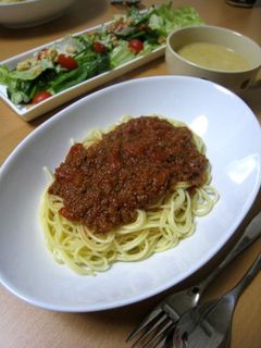 **トマト缶でミートソース**-レシピのメイン写真