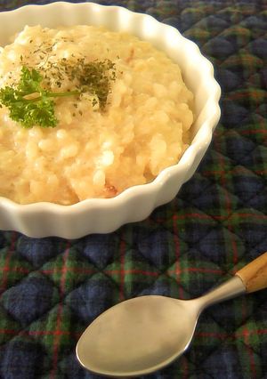 豆腐とチーズのクリームリゾット-レシピのメイン写真