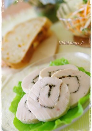 バジルチーズの鶏ハム-レシピのメイン写真