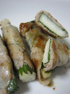 自然薯の豚肉しそ巻き-レシピのメイン写真