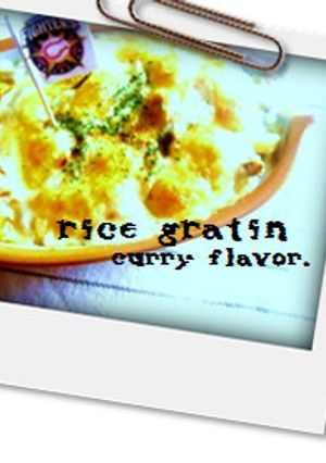 ライスグラタン*カレー風味-レシピのメイン写真