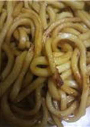 みりんで焼きうどん-レシピのメイン写真