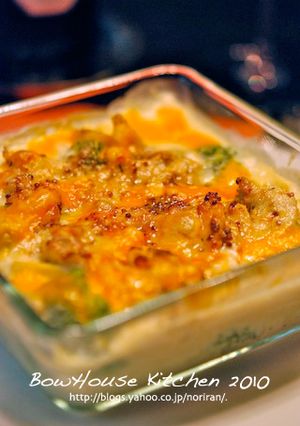 マスタードチキンのお豆腐味噌グラタン-レシピのメイン写真