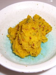 かぼちゃの粒マスタード和え-レシピのメイン写真