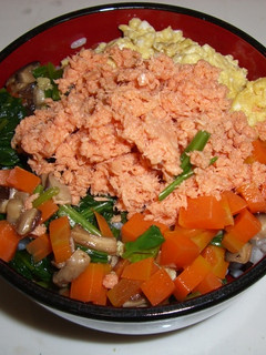 簡単♪15分 鮭の5色丼-レシピのメイン写真