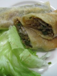 中華名菜で青椒肉絲の春巻-レシピのメイン写真