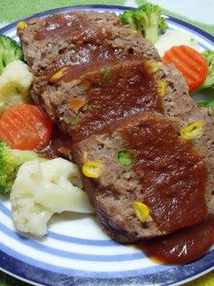 ★混ぜて焼くだけ!ミートローフ★-レシピのメイン写真