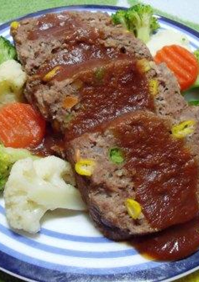 ★混ぜて焼くだけ！ミートローフ★-レシピのメイン写真