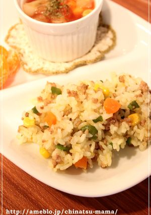 離乳食完了期★カレー炒飯-レシピのメイン写真