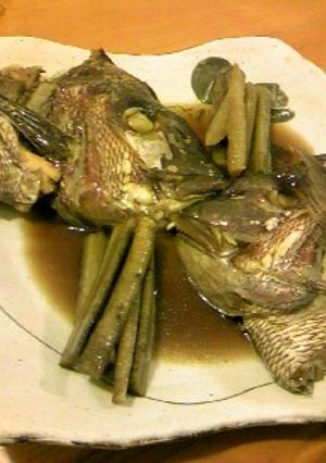 鯛の兜煮-レシピのメイン写真