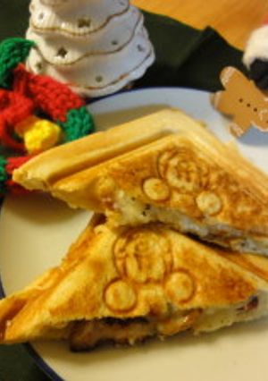とろとろカマンベールチーズのホットサンド-レシピのメイン写真