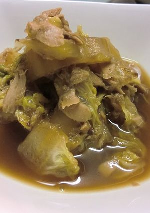 白菜とツナのとろ～り煮-レシピのメイン写真