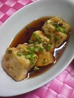 とろ~り♪あんかけ豆腐-レシピのメイン写真