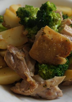 鶏肉とジャガイモのさっぱり焼き-レシピのメイン写真